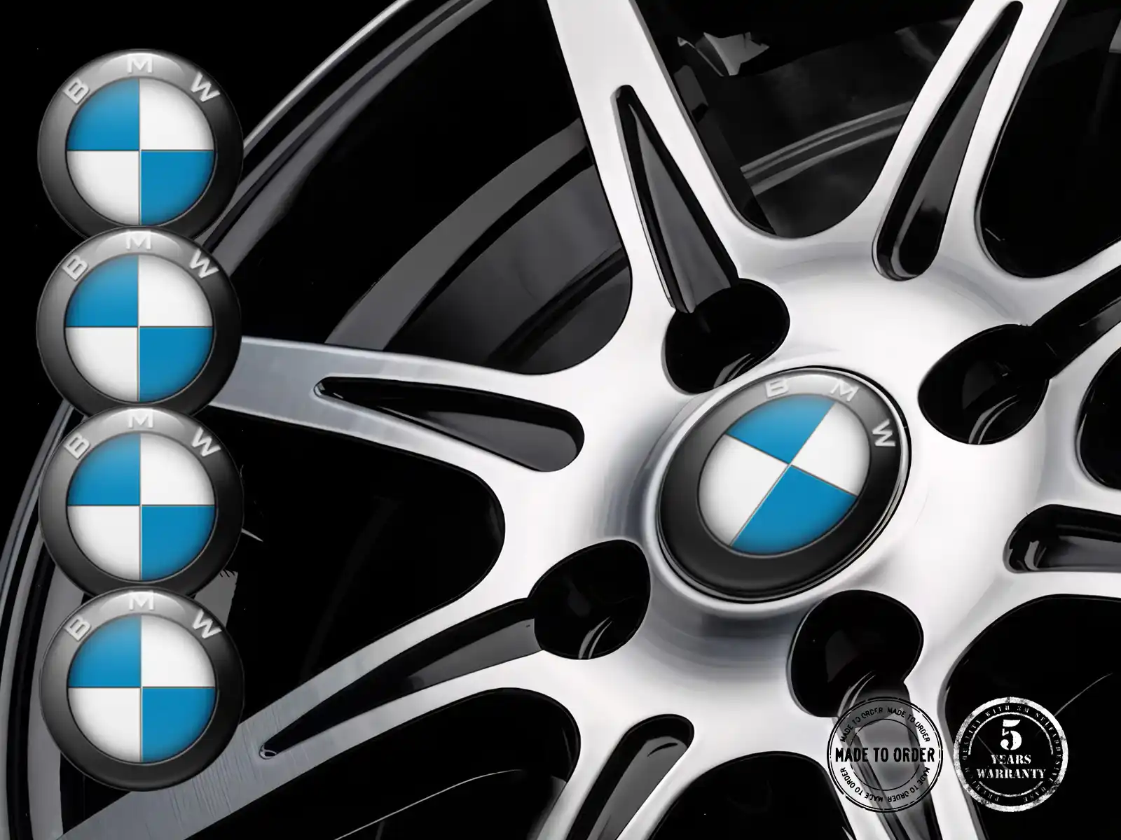 BMW Logo Emblema Bombado Pulso Plasma Ultimate